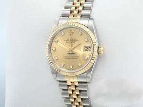 Thumbnail von Rolex Datejust 31 Stahl Gelbgold 750 Diamanten Automatik Gold Stahl Stainless Steel 18kt Yellow Gold Jubilé-band Chronometer Oyster