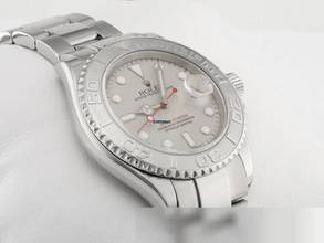 Thumbnail von Rolex Yacht-Master 40 16622 Stahl Platin 40mm 2004/05 Automatik Yacht Master Stainless Steel Oyster-band Chronometer