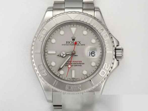  Rolex Yacht-Master 40 16622 Stahl Platin 40mm 2004/05 Automatik Yacht Master Stainless Steel Oyster-band Chronometer 