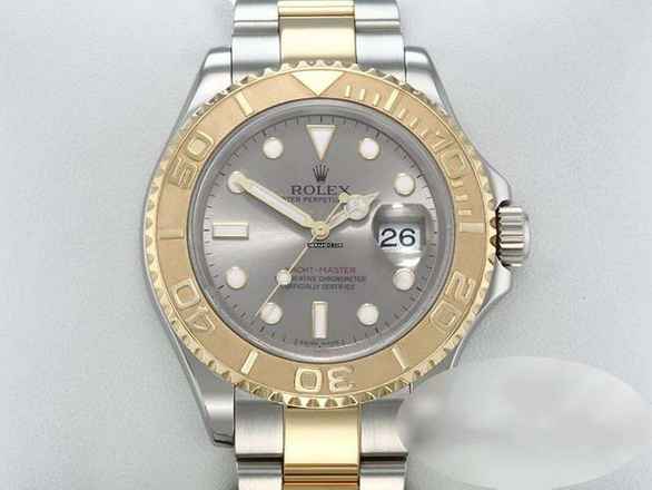  Rolex Yacht-Master 40 40mm 16623 Stahl Gelbgold 750 2008 Automatik Stainless Steel 18kt Yellow Gold Oyster-band Chronometer 