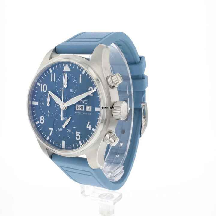  IWC Fliegeruhr Chronograph Pilot's Watch Chronograph Blue 99,9% NEW 