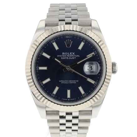  Rolex Datejust 41 Jubilee Blue Dial 