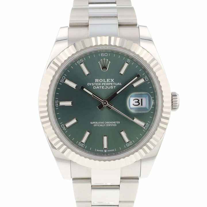  Rolex Datejust 41 Oyster Mint Green Dial NEW 2026 