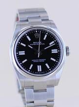 Thumbnail von Rolex Oyster Perpetual schwarz Dial Rehaut black 41mm 134300 B+P