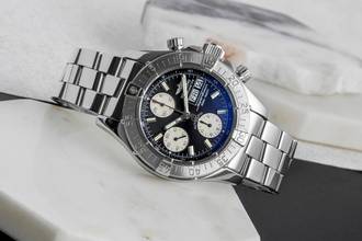 Thumbnail von Breitling Superocean Chronograph II Stahl Automatik Herrenuhr Ref. A13340 B&P 2006