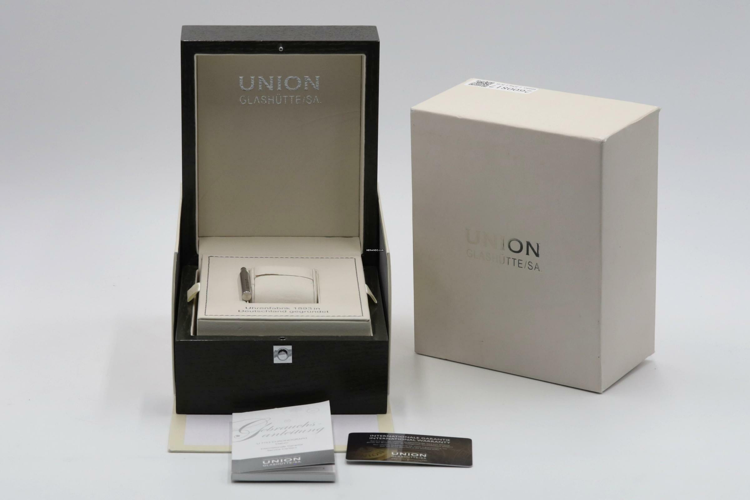 Thumbnail von Union Glashütte Belisar Chronograph Automatik Stahl Herrenuhr Ref. D002.627A