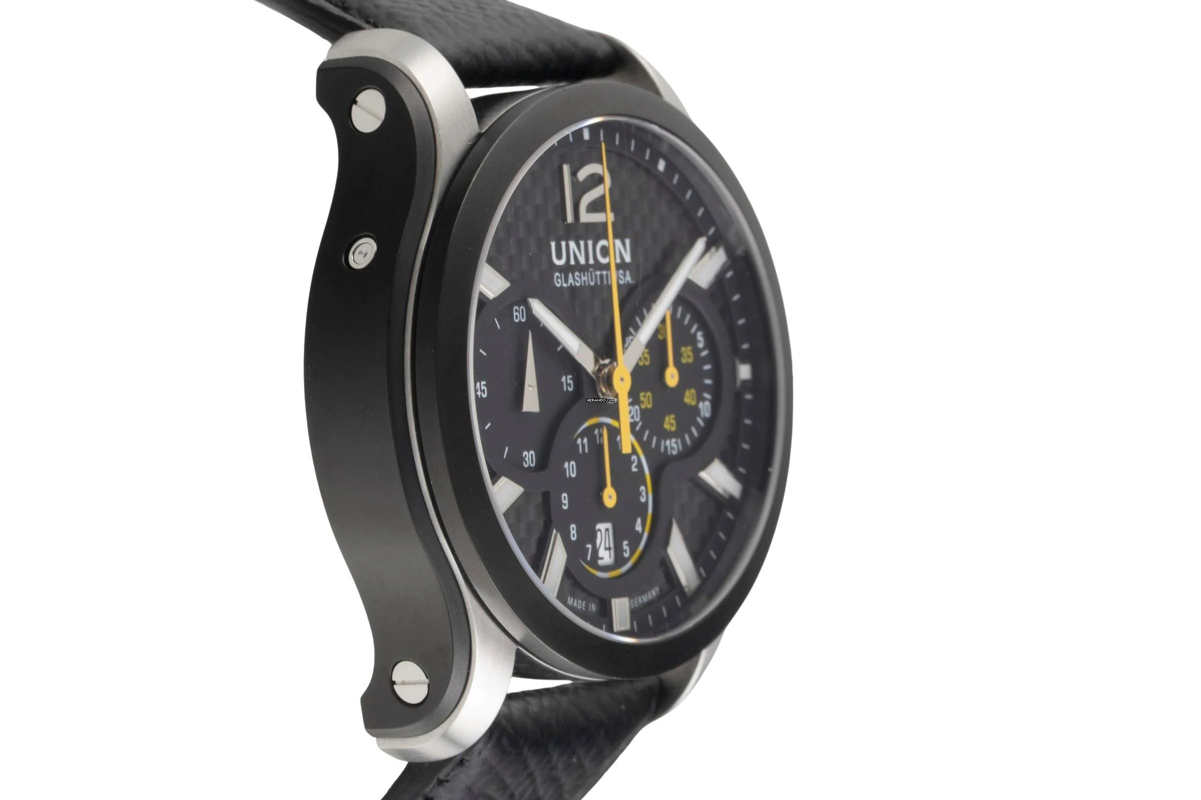 Thumbnail von Union Glashütte Belisar Chronograph Automatik Stahl Herrenuhr Ref. D002.627A