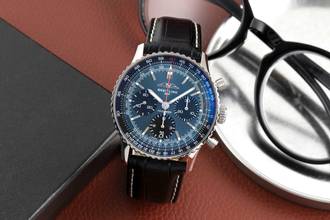 Thumbnail von Breitling Navitimer 1 B01 Chronograph Stahl Automatik Ref. AB0139241C1P1 B&P 2024