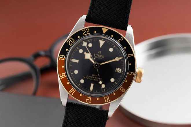  Tudor Black Bay GMT Stahl / Gold Automatik Herrenuhr Ref. 79833MN-0004 B&P 2023 