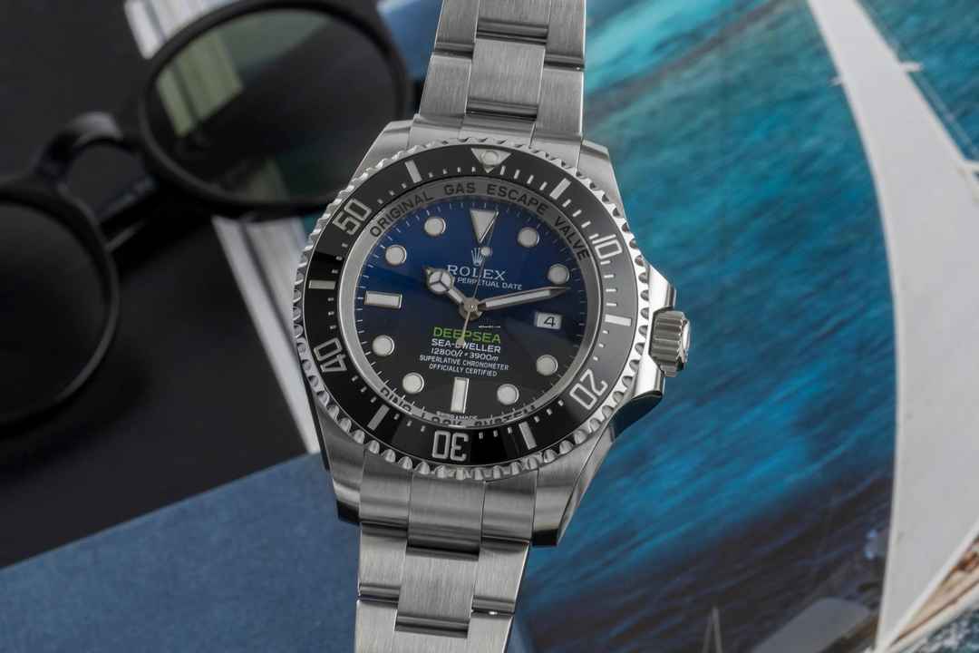  Rolex Sea-Dweller Deepsea Blue Dial Oyster Stahl Automatik Ref. 116660 B&P 2016 