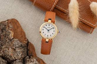 Thumbnail von Cartier Vendome must Vendome Louis Cartier SM Vermeil 925 Silber Damenuhr Ref. W1005354