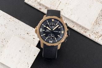 Thumbnail von IWC Aquatimer Chronograph Expedition Charles Darwin Bronze Ref. IW379503 B&P