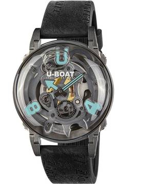  U-Boat 3352 Herrenuhr U-65 44mm SS Aqua 5ATM 