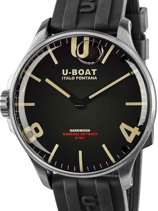  U-Boat 8463/D Darkmoon Herrenuhr 44mm SS 5ATM 