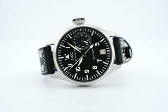 Thumbnail von IWC Große Fliegeruhr Big Pilot 7 Days - 46MM - 24 Months Warranty IW500201