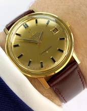 Thumbnail von Omega Constellation Solid Gold Vollgold De Luxe Vintage Automatic Automatik ref 168004 168004