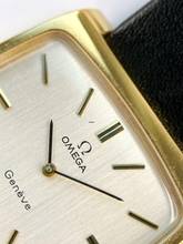 Thumbnail von Omega Genève Vintage Linen Dial Tank 35 x 36mm