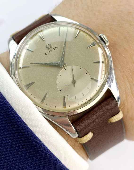 Omega Classic Oversize Jumbo Vintage 38mm ref 2505 Steel 2505 