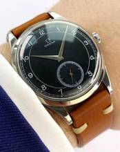 Thumbnail von Omega Classic Oversize Jumbo Vintage Black Restored Sector Dial 38mm 2609 2609