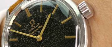 Thumbnail von Omega Seamaster Serviced Seamaster Vintage Black Gilt Dial ref 14389 14389