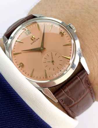  Omega Classic Vintage Custom Rose Dial Handwinding 2605 2605 