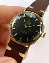 Thumbnail von Omega Seamaster DeVille Serviced Seamaster De Ville Vintage Automatic Automatik Black Restored Dial