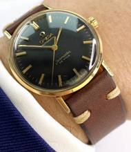 Thumbnail von Omega Seamaster DeVille Serviced Seamaster De Ville Vintage Automatic Automatik Black Restored Dial
