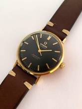 Thumbnail von Omega Seamaster DeVille Serviced Seamaster De Ville Vintage Automatic Automatik Black Restored Dial