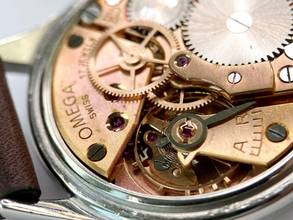 Thumbnail von Omega Classic Serviced Vintage Custom Green Dial ref 2608 2608