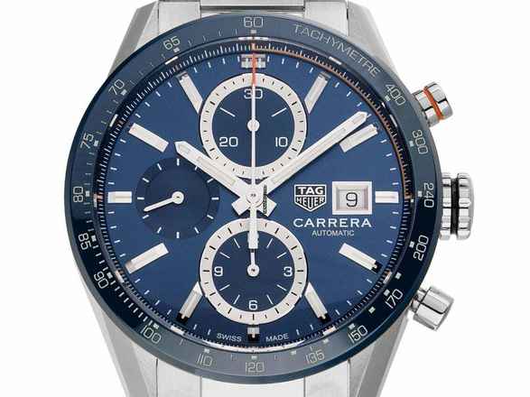  TAG Heuer Carrera Calibre 16 Ref.CBM2112.BA0651 2024 Full Set wie Neu Vintage Carrera Chronograph 