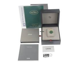 Thumbnail von Oris Aquis Date Ref.01 733 77304153 2022 Full Set wie Neu Vintage Aquis Date Kautschuk Faltschließe