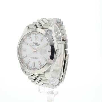  Rolex Datejust 41 Jubilee White Dial 