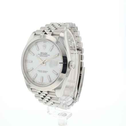  Rolex Datejust 41 Jubilee White Dial 