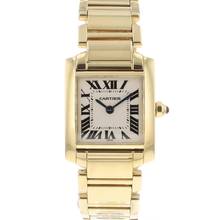 Thumbnail von Cartier Tank Française PM Yellow Gold Quartz