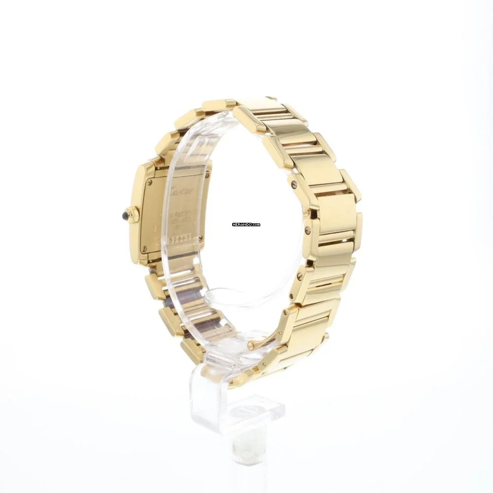 Thumbnail von Cartier Tank Française PM Yellow Gold Quartz
