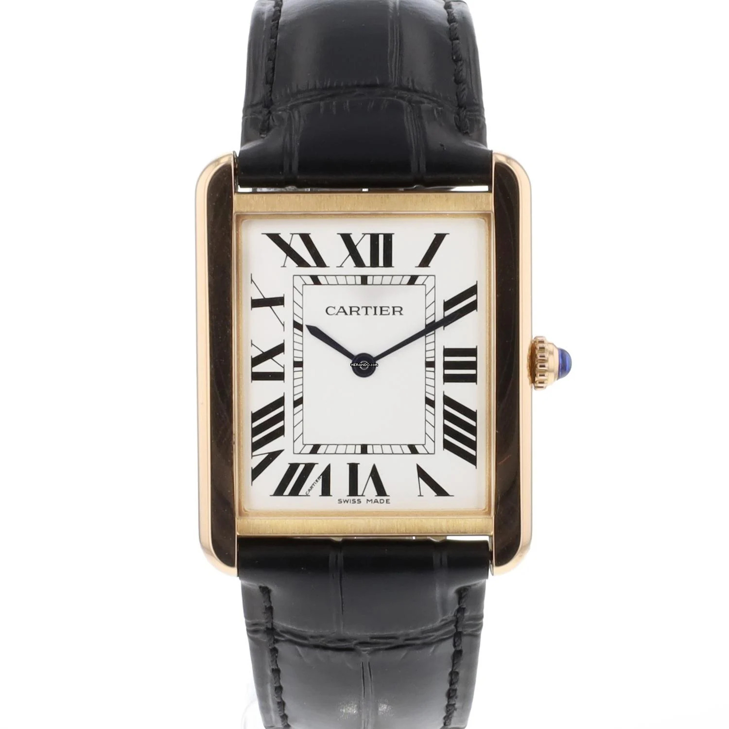  Cartier Tank Solo Large Rose Gold 