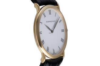 Thumbnail von Audemars Piguet Classique 18k (0,750) Gold Gelbgold Handaufzug Herrenuhr Box