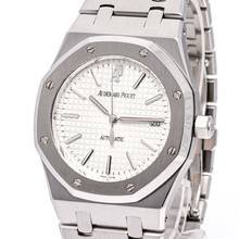Thumbnail von Audemars Piguet Royal Oak Selfwinding 39 White – 15300ST.OO.1220ST.01 – like NEW – 2018 Full Set