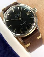 Thumbnail von Omega Seamaster Serviced Seamaster Vintage Automatic Automatik ref 166001 Restored Black Dial 166001