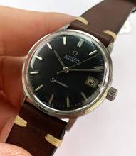 Thumbnail von Omega Seamaster Serviced Seamaster Vintage Automatic Automatik ref 166001 Restored Black Dial 166001
