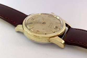 Thumbnail von Omega Seamaster Serviced Seamaster Honeycomb Dial Vintage Automatic Automatik ref 2757 Bumper 2757