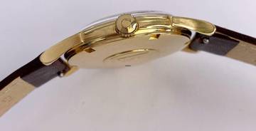 Thumbnail von Omega Constellation Solid Gold Vollgold De Luxe Vintage Automatic Automatik 14394 14393