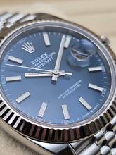 Thumbnail von Rolex Datejust 41 41mm 126334 Blue Dial Jubilee Like New Condition Full Set 8/2022