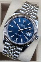 Thumbnail von Rolex Datejust 41 41mm 126334 Blue Dial Jubilee Like New Condition Full Set 8/2022