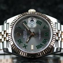 Thumbnail von Rolex Datejust 41 Steel Rosé - Wimbledon - like New - Fullset - 02/2021