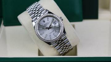 Thumbnail von Rolex Datejust 36 Jubilee RBR - Silver - like New - Fullset - 10/2021