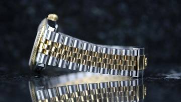 Thumbnail von Rolex Datejust 36 Steel Gold - Motif Diamond - like New - Fullset - 04/2023