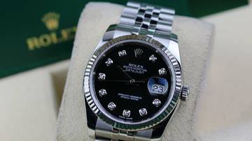 Thumbnail von Rolex Datejust 36 Jubilee - Black Diamond - like New - Fullset - 06/2014