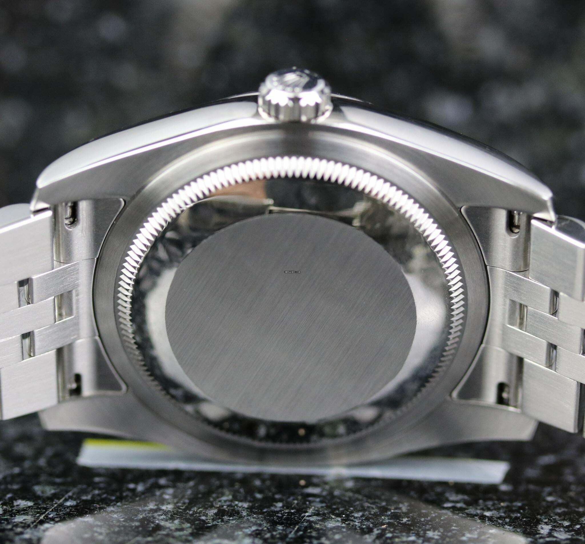 Thumbnail von Rolex Datejust 36 Jubilee - Black Diamond - like New - Fullset - 06/2014