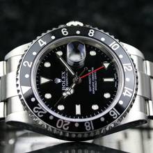 Thumbnail von Rolex GMT-Master II Steel 16710 - Fullset with Service Card 2019 - 2004 Y Serie
